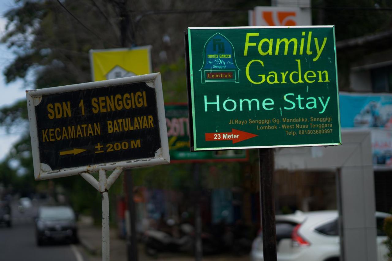 Family Garden Homestay Senggigi Zewnętrze zdjęcie